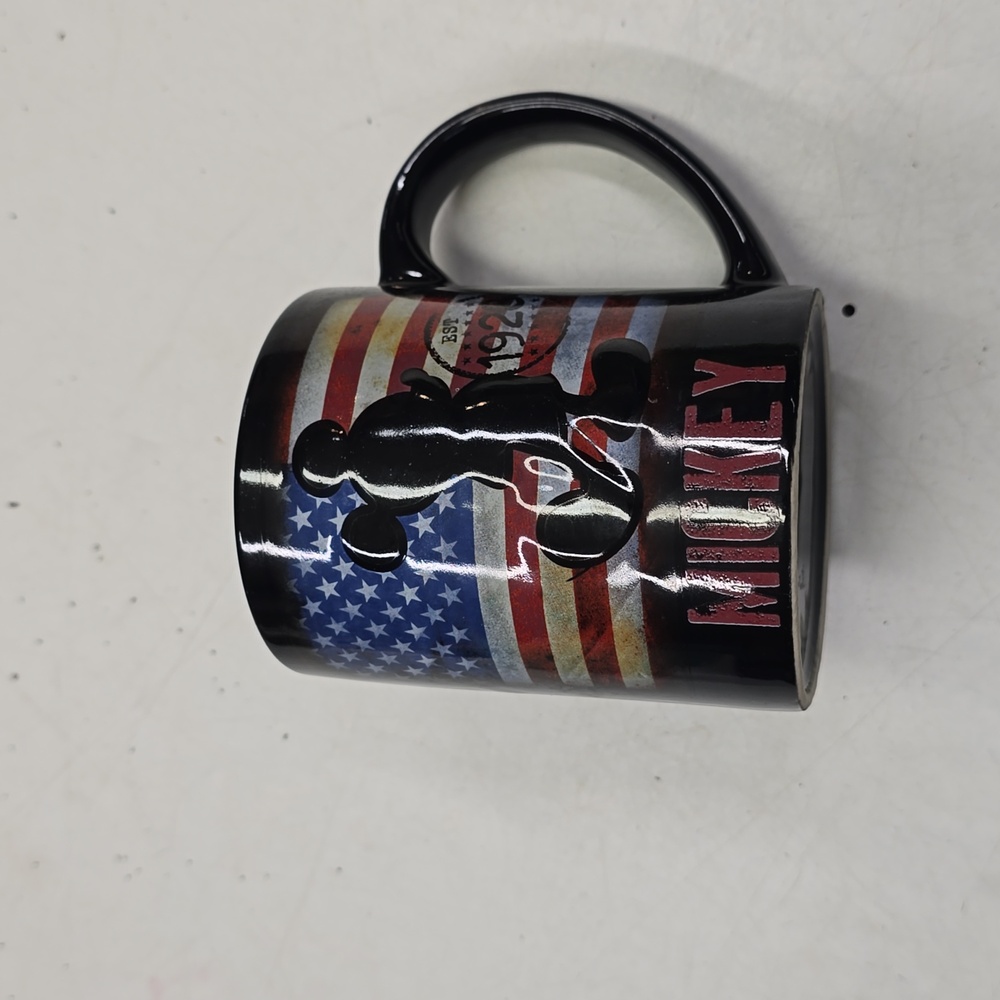 Jerry Lee 1928 Disney Patriotic Mickey Mouse‎ Coffee Cup